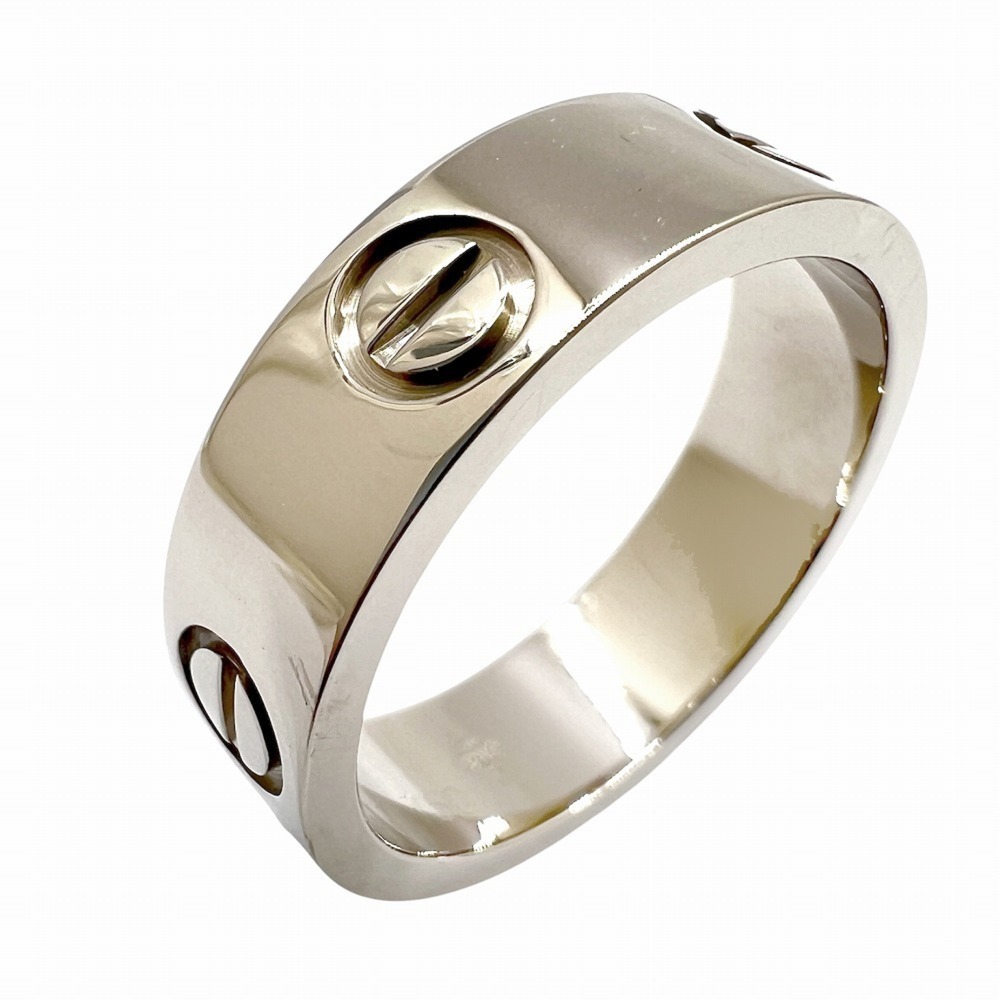 Cartier Love Ring K18wg #52 Love Ring Au750 For Men A… - Gem